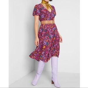ModCloth 70s Retro Inspired Dress